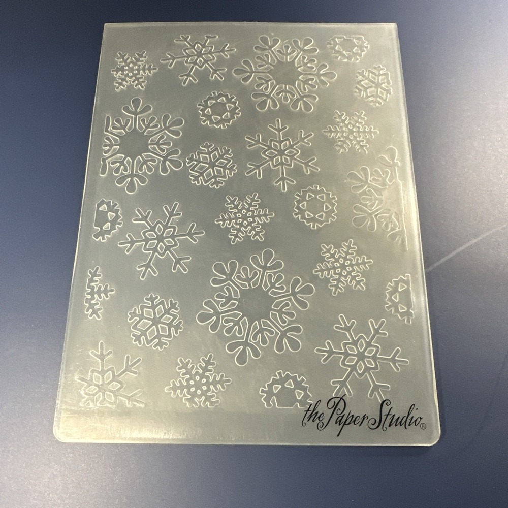 The Paper Studio - Snowflake Embossing Folder